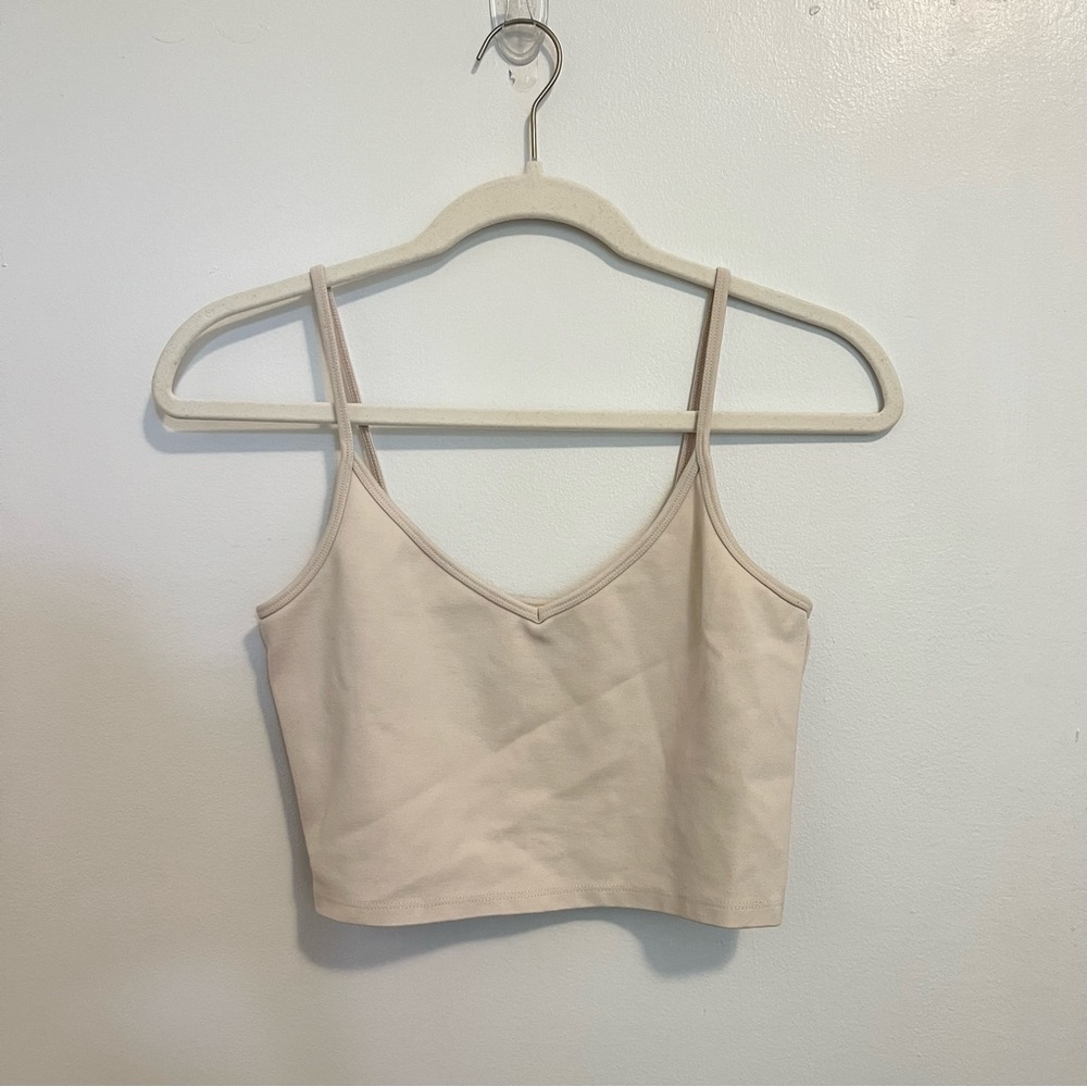aritzia sunday best birch spaghetti strap tank top